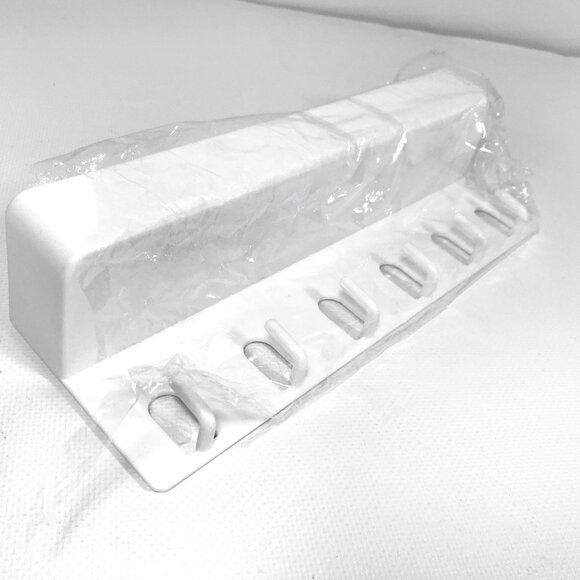 Key Rack Mail Holder Shelf White - Picture 7 of 8